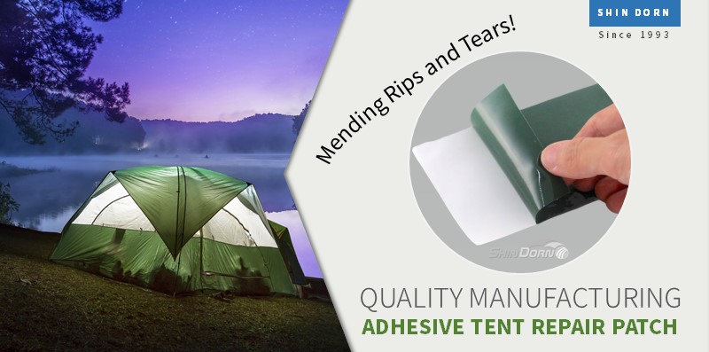 Ultra strong tent repair polyester adhesive tape, camping supplies wholesale