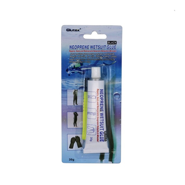 Black Waterproof Neoprene Wetsuit Repair Glue